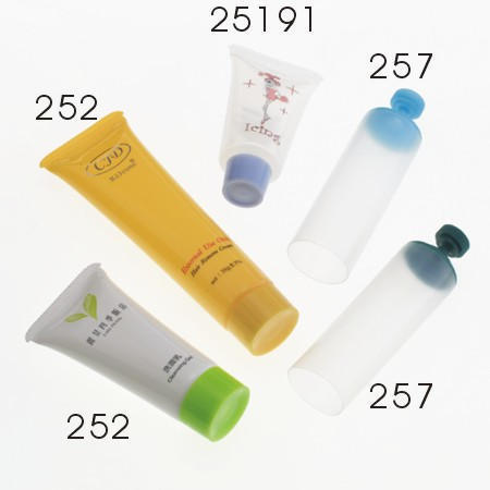 cosmetics,PE tube (Kosmetik-, PE-Rohr)