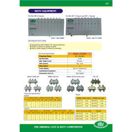 MATV, Pre Mis UGF 8 or 7Channel,& VHF 1 Channel (MATV, Pre Mis UGF 8 or 7Channel,& VHF 1 Channel)