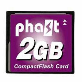 Phast CF Memory card 2GB (Phast карты памяти CF 2GB)