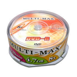 Multi-Max 8X DVD-R 25PK (Multi-Max 8X DVD-R 25PK)
