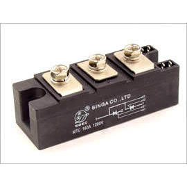 Two units thyristor/diode power module (Deux unités thyristor / module diode de puissance)