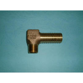 BRONZE EXTRA LONG MIPxINSERT ELBOW (BRONZE EXTRA LANG MIPxINSERT ELBOW)