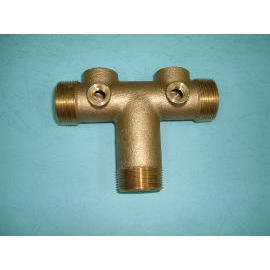 BRASS or BRONZE SHORT TANK TEE