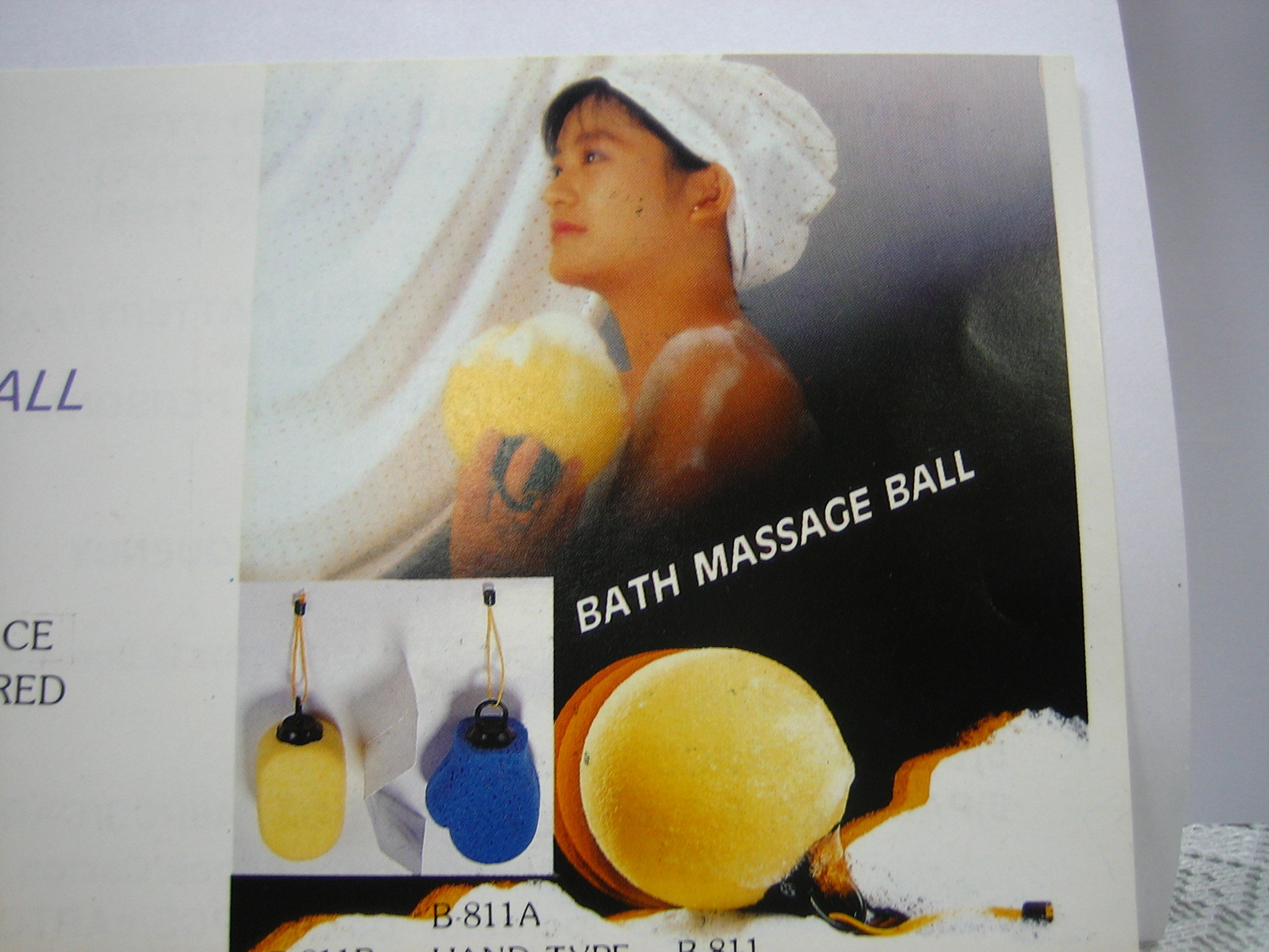 Bath massage ball (Массажная ванна мячом)