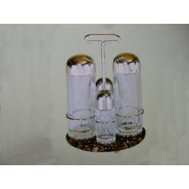 CONDIMENT RACK/OVSP SET/SALT & PEPPER SET (CONDIMENT RACK/OVSP SET/SALT & PEPPER SET)