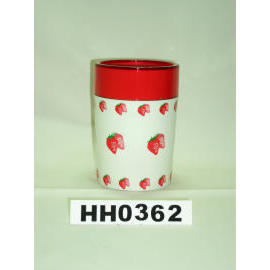 Snare series double color tumbler strawberry paint