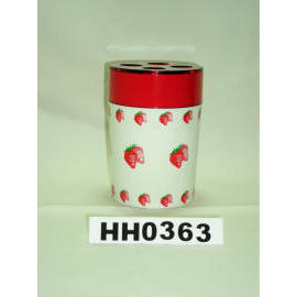 Snare series double color toothbrush holder strawberry paint