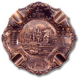Aschenbecher, Zinklegierung aus Metall Ornamente, Souvenir Fach, Souvenirs, Gesc (Aschenbecher, Zinklegierung aus Metall Ornamente, Souvenir Fach, Souvenirs, Gesc)