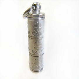 Mini Perfume Bottle Anhänger / Ätherische Öle Flasche Halskette in Edelstahl (Mini Perfume Bottle Anhänger / Ätherische Öle Flasche Halskette in Edelstahl)