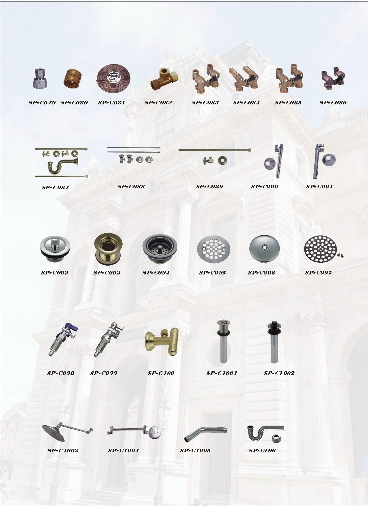 plumbing accessories (accessoires de plomberie)