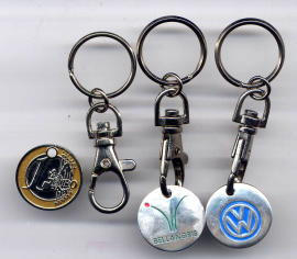 Trolley Coin Keyrings (Trolley Coin Keyrings)