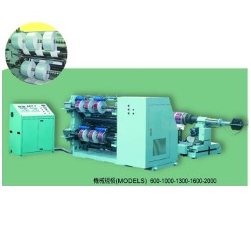 HIGH SPEED SLITTER-REWINDER (HAUTE VITESSE Bobineuse-Rewinder)