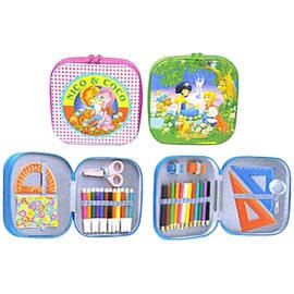 Tin Box Stationery Set (Tin Box Set papeterie)