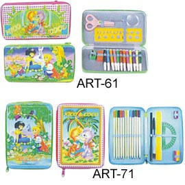 Tin Box Stationery Set