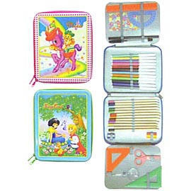 Tin Box Stationery Set