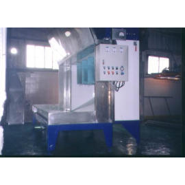 Open type powder booth