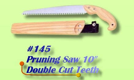 Pruning Saw Double Cut