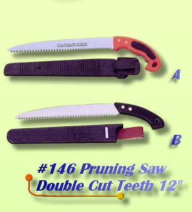 Pruning Saw Double Cut