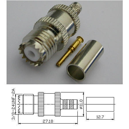 COAXIAL CONNECTOR,Coaxial,Microwave Communication Equipment (CONNECTEUR COAXIAL, Coaxial, Micro-ondes Communication Equipment)