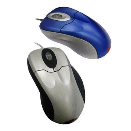 3D Optical Computer Mouse (800dpi) Featuring Scroll Wheel