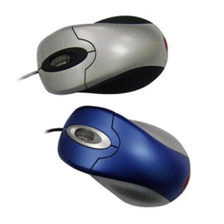 Blue/ Silver 3D Optical Mouse with 800dpi Resolution (Голубой / серебро 3D оптическая мышь с резолюцией 800 dpi)