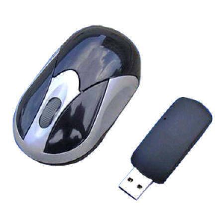 Mini 3D Wireless Optical Mouse with an Effective Distance of 1.5
