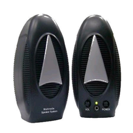 Entry Level Multimedia Speaker Set with 2.25-Inch Cone Type Driver