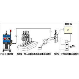 grease pump, precision dispensing valve, custom-made grease project (Fettpumpe, Präzisions-Dosierventil, maßgeschneiderte Fett-Projekt)