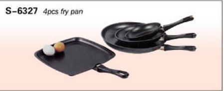 COOKWARE, NON-STICK CARBON STEEL 4PCS FRY PAN (Посуда, антипригарная СТАЛИ 4PCS Сковородка)