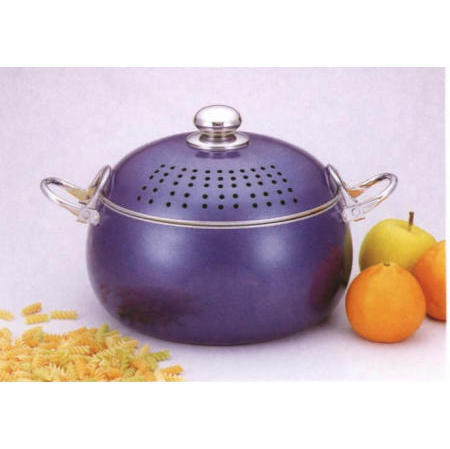COOKWARE, NON-STICK CARBON STEEL 6.5QT PASTA POT (Посуда, антипригарная СТАЛИ 6.5QT PASTA POT)