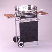 DELUXE OVAL WAGON BARBECUE GRILL