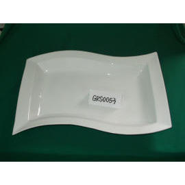 CERAMIC WAVE DISH (CERAMIC WAVE DISH)