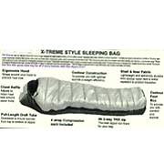 X-treme Style Sleeping Bag (X-treme Style Sac de couchage)