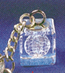 3D Laser Engraved Crystal Key Chain KL- Series (3D-Laser-Gravur Crystal Key Chain KL-Serie)