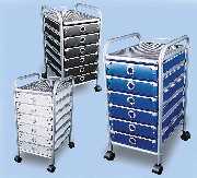Chest Drawer Trolley W/4 WHEELS & 6 DRAWERS (Tiroirs Chariot W / 4 ROUES ET 6 tiroirs)