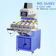 4 Color With 14 Stations Conveyor, WE-164BY (4 Color With 14 Stations Conveyor, WE-164BY)