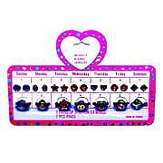 S-20336-7 Series, One-Week Stick-On Earring, 7 Pairs Per Card
