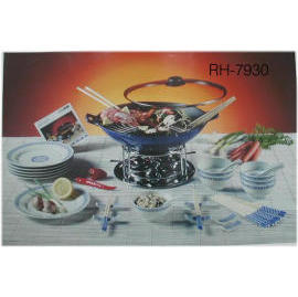 CAST IRON WOK SET (FONTE WOK SET)