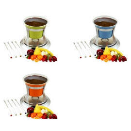 CERAMIC CHOCOLATE FONDUE (CERAMIQUE FONDUE AU CHOCOLAT)