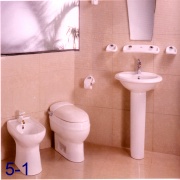 CL1359/L2360/P2437/B1060 ONE-PIECE CLOSET/WASH BASIN/PEDSTAL/BIDET (CL1359/L2360/P2437/B1060 One-Piece ШКАФЫ / промывочного бассейна / PEDSTAL / биде)