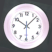 Aluminum Wall Clock (Aluminium Wanduhr)