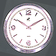 Aluminum Wall Clock (Aluminium Wanduhr)