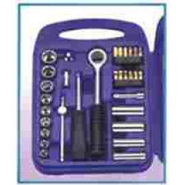 34 PCS BIT & SOCKET SET