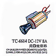 TC-6614 12V/8A Illuminated Cigarette Lighters (TC-6614 12V/8A Освещенная зажигалки)