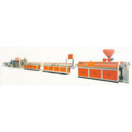 FULL LINE OF MAKING PVC PIPES EXTRUSION MACHINES (FULL LINE OF MAKING PVC-Rohre EXTRUSION MASCHINEN)