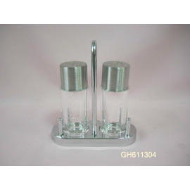 OIL, VINEGAR, SALT & PEPPER SHAKER SET (OIL, VINEGAR, SALT & PEPPER SHAKER SET)