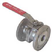 Flanged ball valve