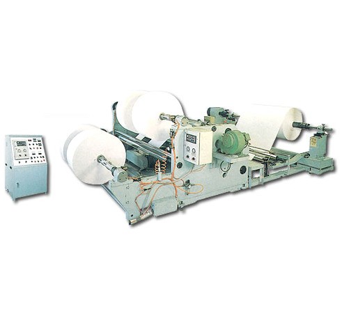 Carbonless Paper Slitting and Rewinding Machine (Schneide-und SD-Papiere Umspulmaschine)