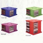 Plastic Revolving Storage Rack RCD-120B, P, R (Blue, Purple, Red) (Support de rangement en plastique renouvelable RCD-120B, P, R (bleu, violet, rou)