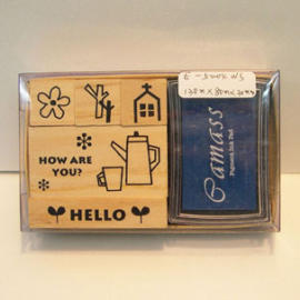 Rubber Stamps Available in Different Colors, Ideal as Promotional Items,Gift.